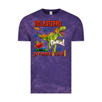 Cloud Purple roaring into preschool Vintage Tee - BundleAndBundleShop