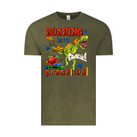 Vintage Olive roaring into preschool Vintage Tee - BundleAndBundleShop