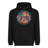 Black Est. 1776 Heavyweight Hoodie - FaDigitalArtStudio