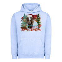 Pigment Grape Ice merry Christmas goat Urban Hoodie - CowhideDigitalArt
