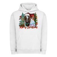 Pigment Lunar Rock merry Christmas goat Urban Hoodie - CowhideDigitalArt