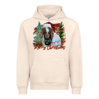 Sandshell merry Christmas goat Urban Hoodie - CowhideDigitalArt