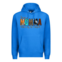 True Royal Being a Momma Makes My Life Complete Premium Hoodie - CowCowDesign