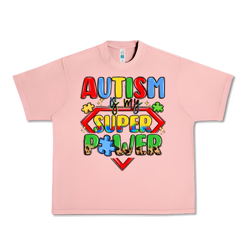 Autism Is My Superpower Urban Heavy Tee by LillyAllenDesigns | Teevron