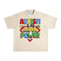 Sandshell autism is my superpower Urban Heavy Tee - LillyAllenDesigns