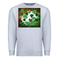 Heather Grey St. patricks day Premium Sweatshirt - FaDigitalArtStudio