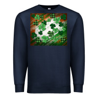 Navy St. patricks day Premium Sweatshirt - FaDigitalArtStudio