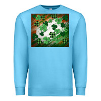 Ocean Blue St. patricks day Premium Sweatshirt - FaDigitalArtStudio