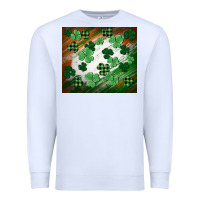 White St. patricks day Premium Sweatshirt - FaDigitalArtStudio