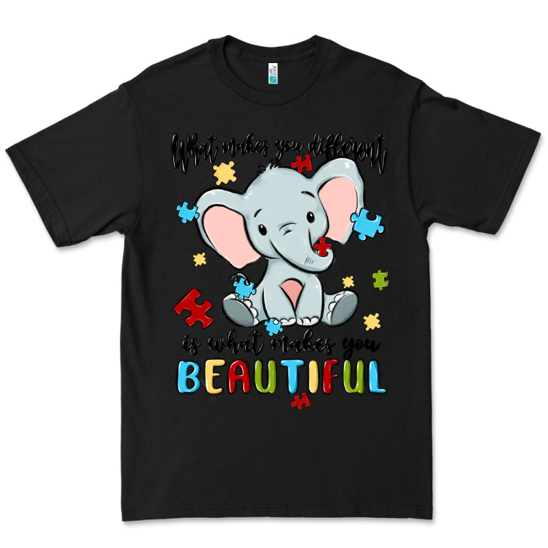 What Makes You Different Is What Makes You Beautif Premium Tee by MaliasSmallBusiness | Teevron