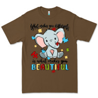 Cacao what makes you different is what makes you beautif Premium Tee - MaliasSmallBusiness