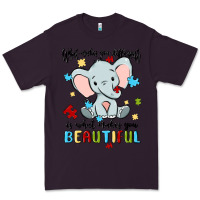 Plum what makes you different is what makes you beautif Premium Tee - MaliasSmallBusiness