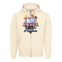 Sandshell America ice cream Zipper Hoodie - HowdyJamesFarm