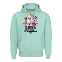 America Ice Cream Zipper Hoodie | Teevron