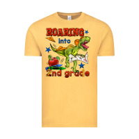 Vintage Mustard roaring into 2nd grade Vintage Tee - BundleAndBundleShop