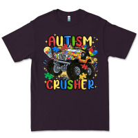 Plum autism crusher Premium Tee - MaliasSmallBusiness