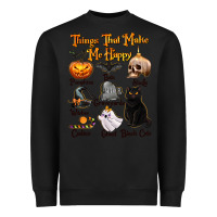 Black Things That Make Me Happy Heavyweight Sweatshirt - texasbilliewilder