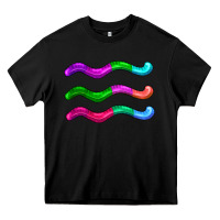 Black worm jelly Heavy Core Tee - AdoDesignShop