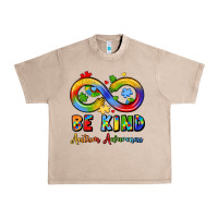French Oak be kind autism awareness infinity symbol Urban Heavy Tee - LillyAllenDesigns