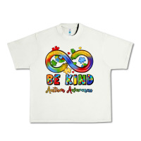 Pistachio be kind autism awareness infinity symbol Urban Heavy Tee - LillyAllenDesigns