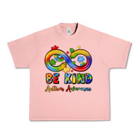Salmon be kind autism awareness infinity symbol Urban Heavy Tee - LillyAllenDesigns