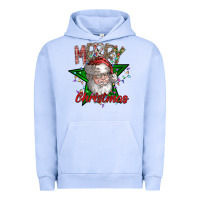 Pigment Grape Ice festive santa claus greeting Urban Hoodie - CowhideDigitalArt