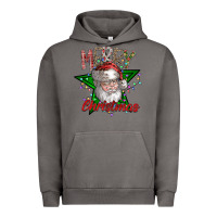Pigment Tornado festive santa claus greeting Urban Hoodie - CowhideDigitalArt