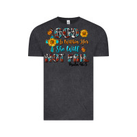 Vintage Black god is within her she will not fail Vintage Tee - BundleAndBundleShop