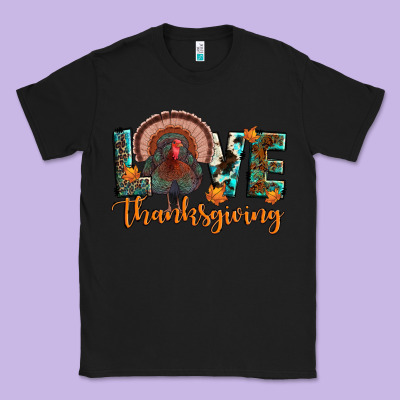 Love Thanksgiving Classic Tee Designed By Jahusdesignshop