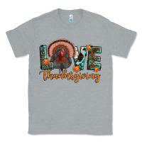Heather Grey love thanksgiving Classic Tee - JahusDesignShop