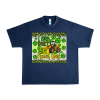Navy a little dirt never hurt st patrick s bulldozer Urban Heavy Tee - JahusDesignShop