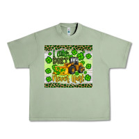 Oil Green a little dirt never hurt st patrick s bulldozer Urban Heavy Tee - JahusDesignShop