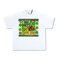 White a little dirt never hurt st patrick s bulldozer Urban Heavy Tee - JahusDesignShop