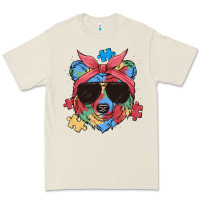 Bone autism awareness bear Premium Tee - MaliasSmallBusiness