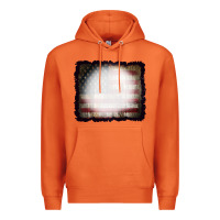 Carrot America Wood Flag with bBeach Effect Premium Hoodie - CowCowDesign