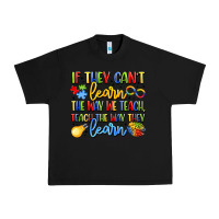 Black if they can't learn the way we teach teach the  wa Urban Heavy Tee - LillyAllenDesigns