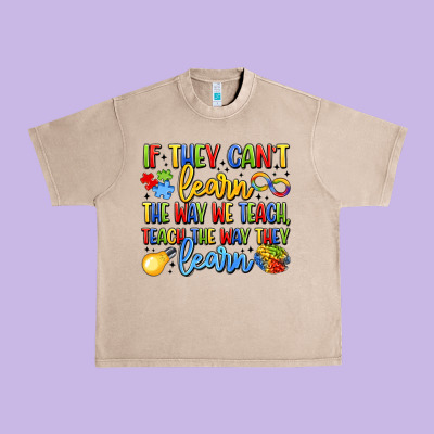If They Can't Learn The Way We Teach Teach The  Wa Urban Heavy Tee Designed By Lillyallendesigns