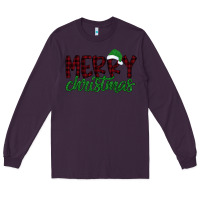 Plum Merry Christmas Long Sleeve Tee - Bettercallsaul