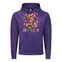 Cloud Purple He Is Risen Easter Vintage Hoodie - BundleAndBundleShop