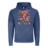 Vintage Denim He Is Risen Easter Vintage Hoodie - BundleAndBundleShop