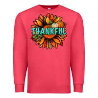 Cardinal thankful with sunflower bbs Premium Sweatshirt - BundleAndBundleShop