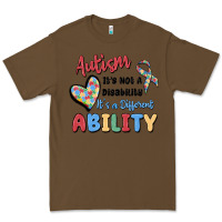 Cacao autism it's not a disability it's a different abil Premium Tee - MaliasSmallBusiness