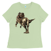 Matcha Tyrannosaurus T rex Ladies Tee - LillyAllenDesigns