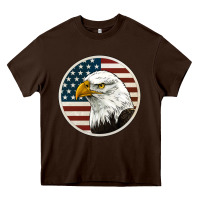 American Bald Eagle Heavy Core Tee | Teevron