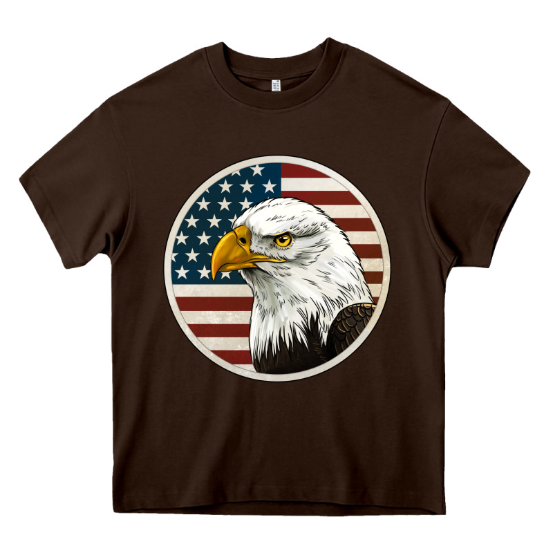 American Bald Eagle Heavy Core Tee by Jasminsmagicworld | Teevron