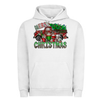 Pigment Lunar Rock merry christmas  truck Urban Hoodie - CowhideDigitalArt