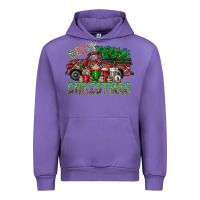 Tulip merry christmas  truck Urban Hoodie - CowhideDigitalArt