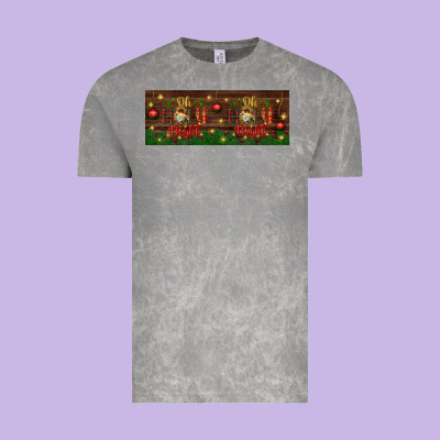 Oh Holy Night Vintage Tee Designed By Bundleandbundleshop