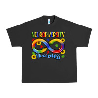Pigment Black neurodiversity awareness Urban Heavy Tee - LillyAllenDesigns
