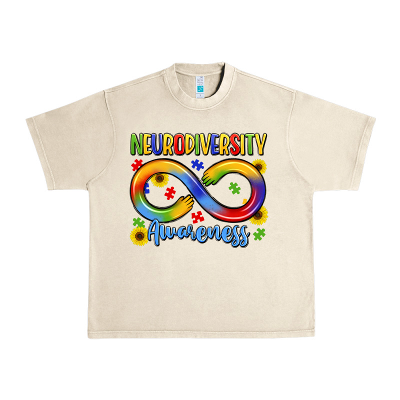 Neurodiversity Awareness Urban Heavy Tee by LillyAllenDesigns | Teevron